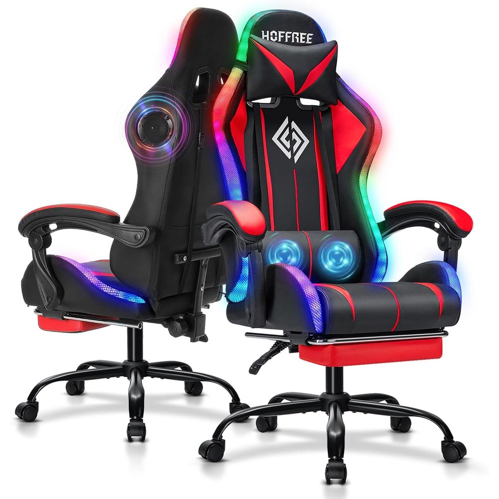 RGB Gaming Chair with Bluetoot - Video Gaming & Esports Usd Acc review and price