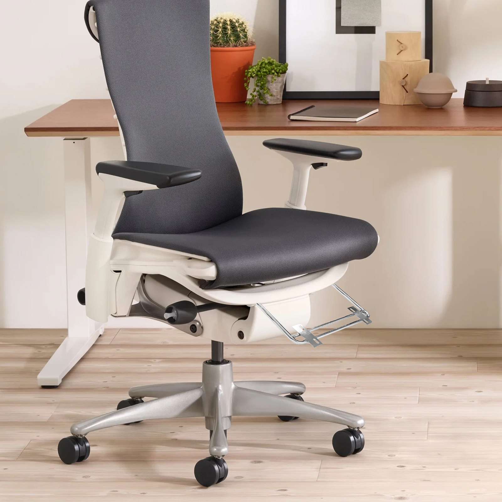 2Pcs Adjustable Retractable Fo - Footrest Under Desk review and price