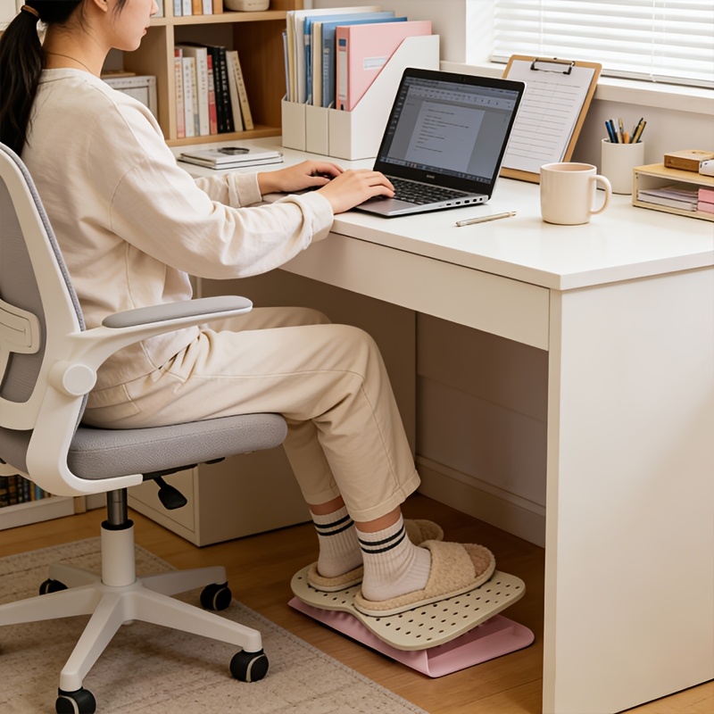 Portable Hole Studded Footrest - Footrest Under Desk review and price